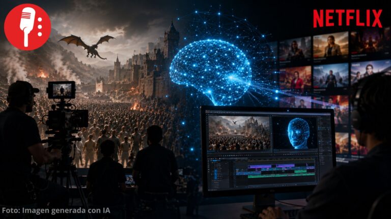 Netflix revela uso de inteligencia artificial en más de 300 producciones