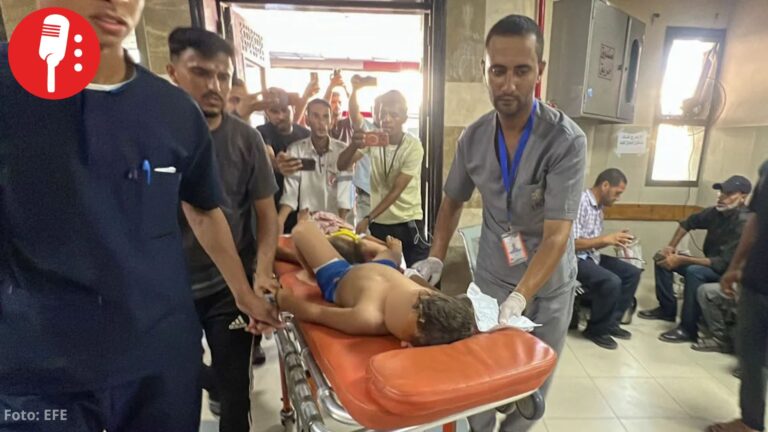 Ataque israelí contra campamento de desplazados en Gaza deja un muerto y diez heridos, la mayoría niños