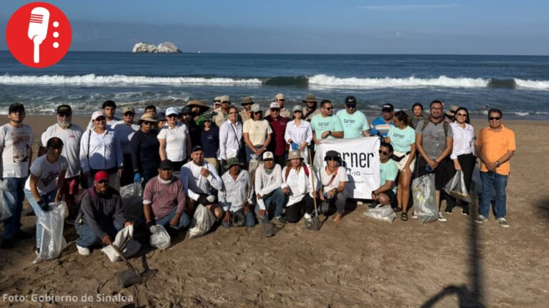 Impulsan jornada de limpieza en playas de Mazatlán para fortalecer turismo sostenible