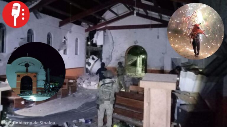 Explosión de pirotecnia destruye iglesia en Cocula, Guerrero y deja tres muertos