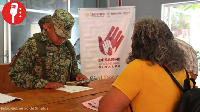 Sinaloa supera las 3 mil 500 armas entregadas en programa de desarme voluntario