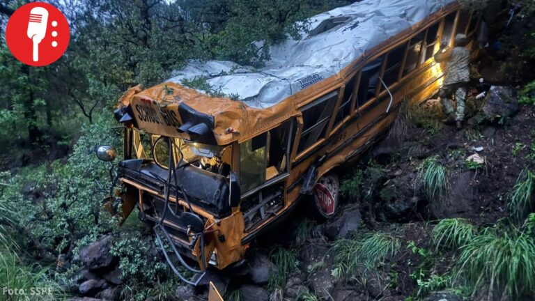 1 muerto y 24 heridos tras caída de camión de menonitas en barranco; iban al balneario