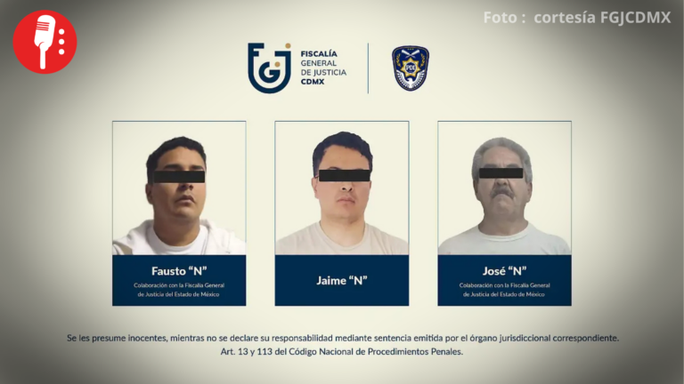 Vinculan a proceso a tres sujetos relacionados con secuestros exprés en la CDMX