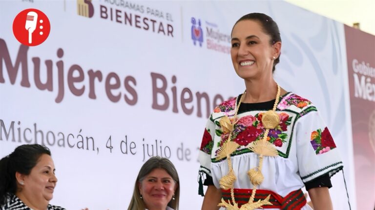 Sheinbaum felicita a Estados Unidos por su independencia y defiende la libertad de las naciones