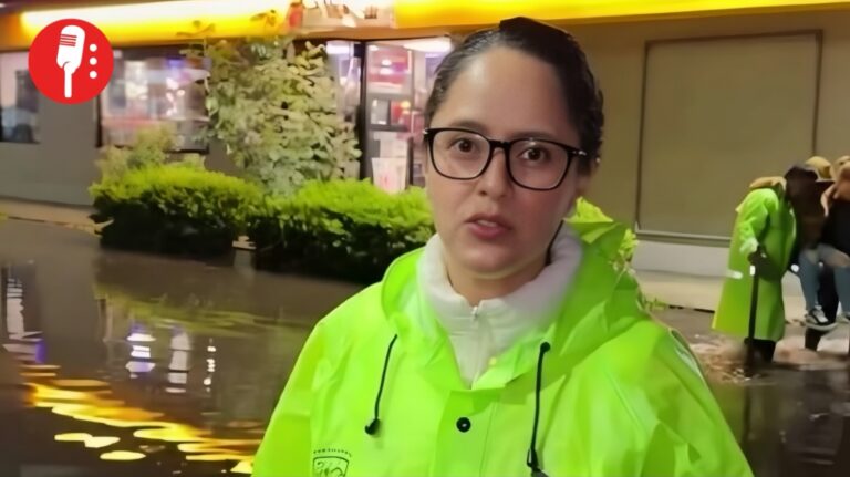 Alcaldesa Gaby Osorio recorre zonas con lluvias intensas