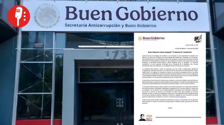 Gobierno anuncia campaña contra la corrupción