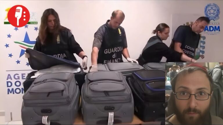 Italia decomisa 216 kilos de droga a un pasajero israelí