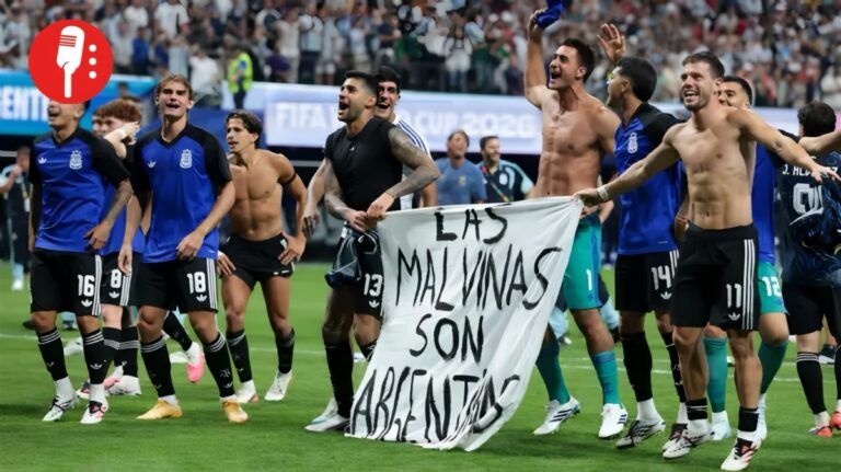 Casa Blanca respalda pancarta argentina sobre las Malvinas en el Mundial