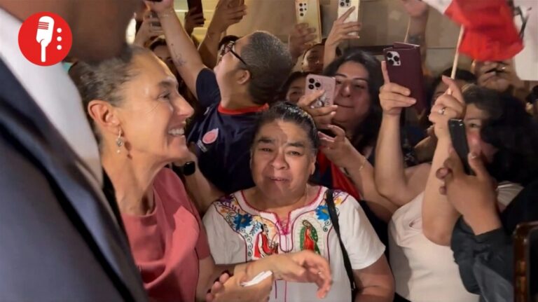 Sheinbaum arriba al MetLife Stadium para vivir la final del Mundial