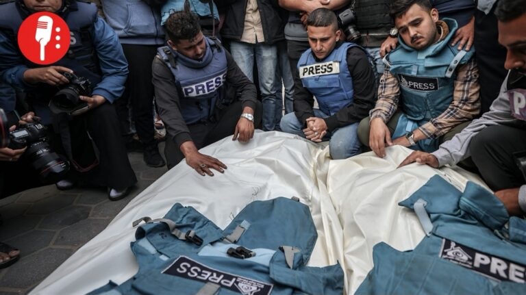 Gaza: la guerra más letal para la prensa en la historia moderna