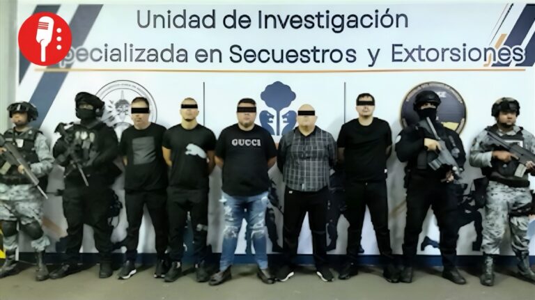 Caen cinco extorsionadores que cobraban piso a mutualidades en Guadalajara