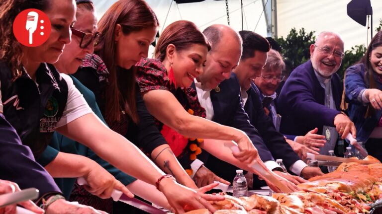 Brugada impulsa récord Guinness con torta de 100 metros en la CDMX