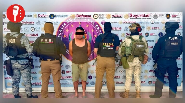 Cae Mario “N”, presunto operador de “Los Ardillos”, por plagio de funcionarios en Guerrero