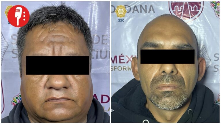 Caen “El Minimí” y “El Pitufo”, líderes del Cártel de Tláhuac en operativo de la SSC-CDMX