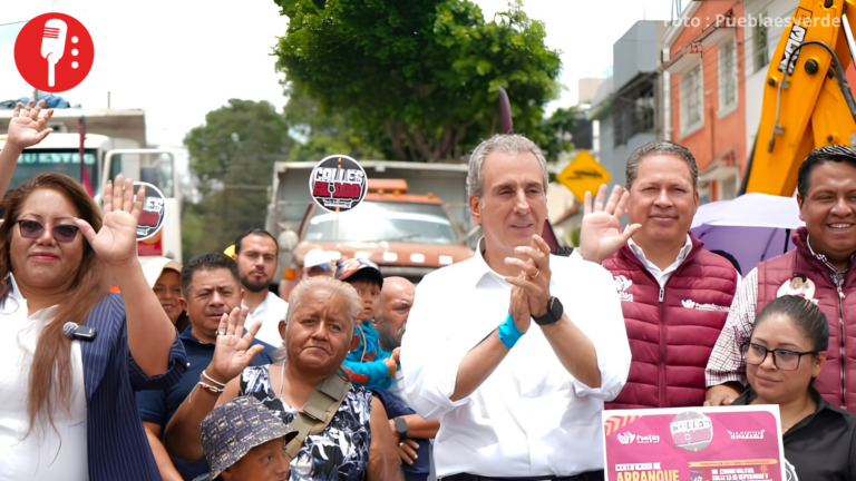 Obras viales en Puebla beneficiarán a más de 43 mil ciudadanos con calles más accesibles