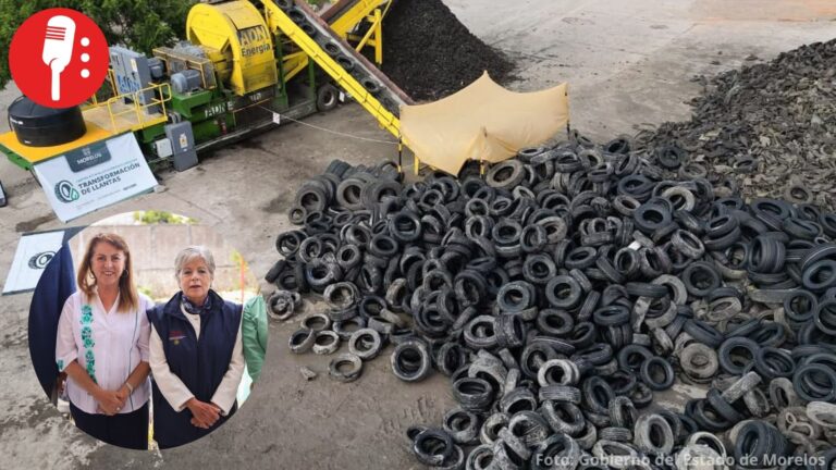 Morelos estrena primer centro para reciclar llantas: convierte 90 mil llantas en cemento