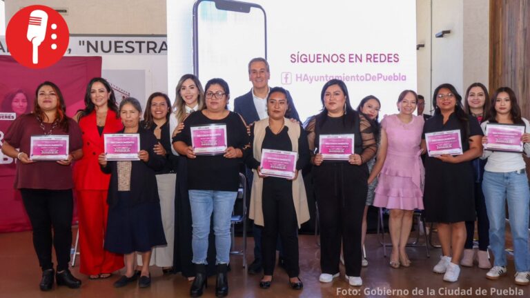 50 emprendedoras poblanas reciben hasta 20 mil pesos para impulsar sus negocios