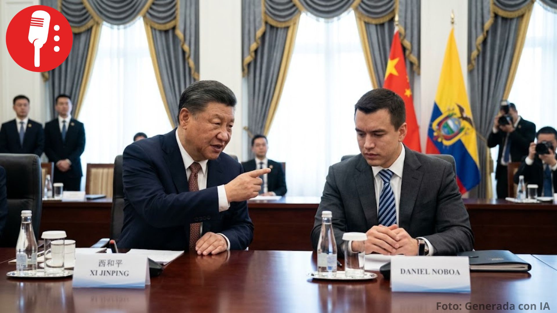 Xi Jinping regaña a Noboa: le pide que mejore la autosuficiencia de Ecuador