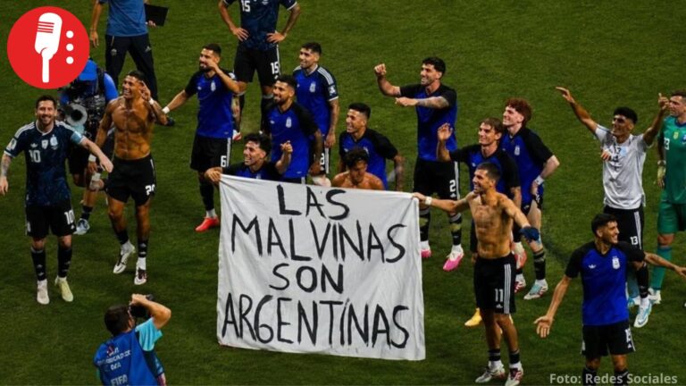 FIFA sanciona a Argentina por pancarta de las Malvinas y por pelea en la final del Mundial
