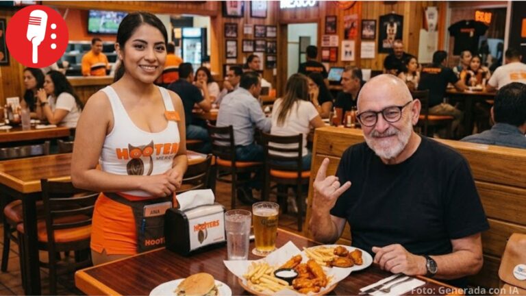 Hooters, Red Lobster y pasteles de cumpleaños: menú que la UNAM le paga a Benito Taibo