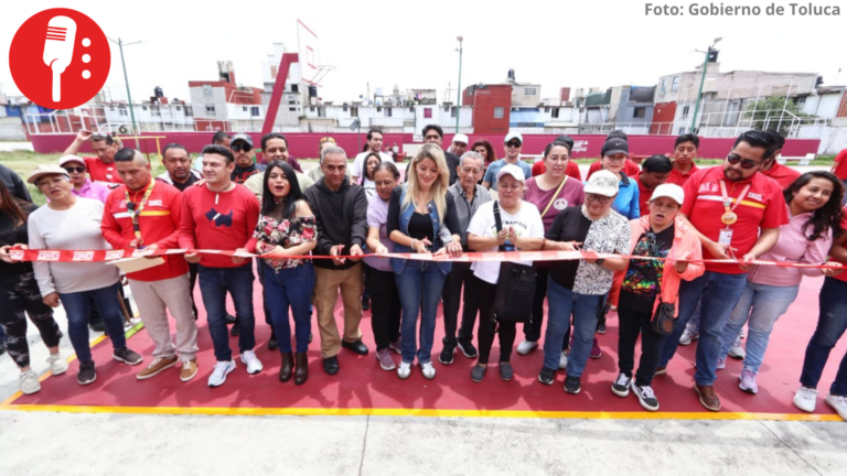Toluca rehabilita canchas deportivas para fortalecer convivencia comunitaria
