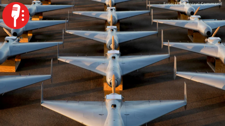 EUA crea fuerza multinacional de drones de ataque ante la guerra con Irán
