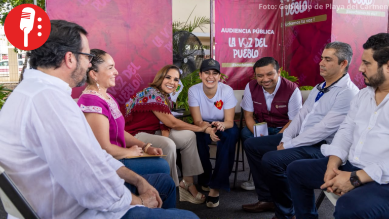 Mara Lezama y Estefanía Mercado hacen equipo para atender a familias de Villas del Sol