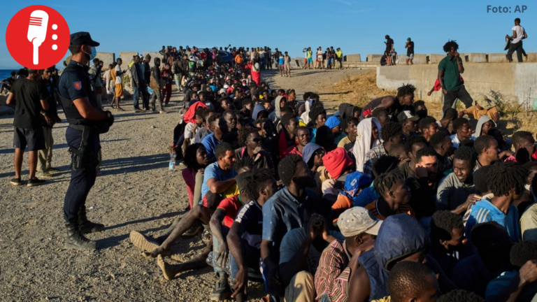 Al menos 5 mil migrantes permanecen en Ceuta tras entrada masiva
