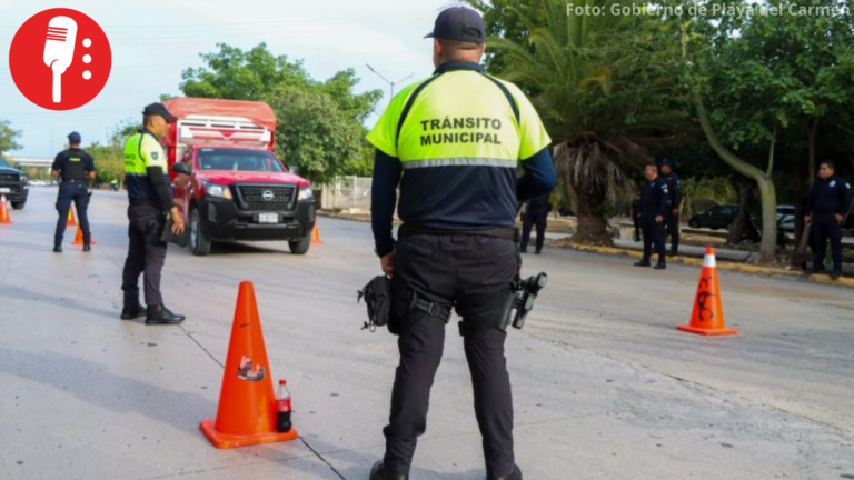 Operativo GAMA refuerza la seguridad vial y prevención en Playa del Carmen