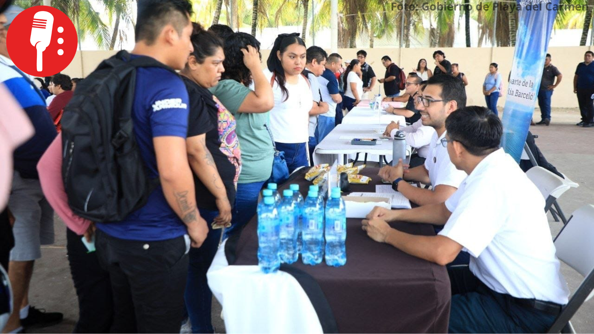 Ofertan 362 vacantes durante la 18.ª Feria Municipal del Empleo en Playa del Carmen