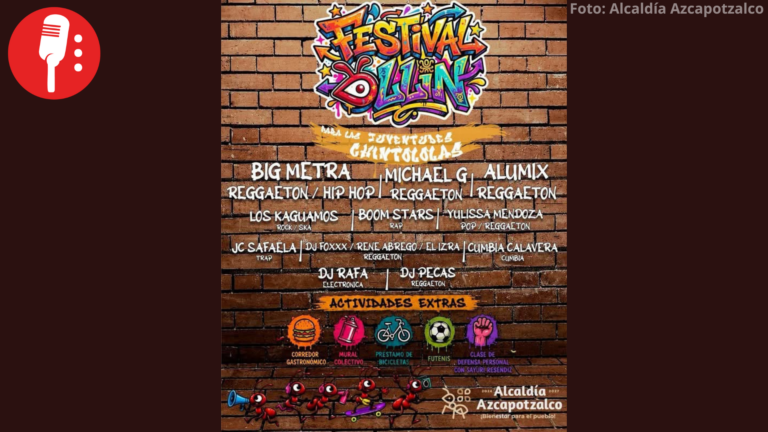 Azcapotzalco alista Festival Ollin para celebrar a juventudes chintololas