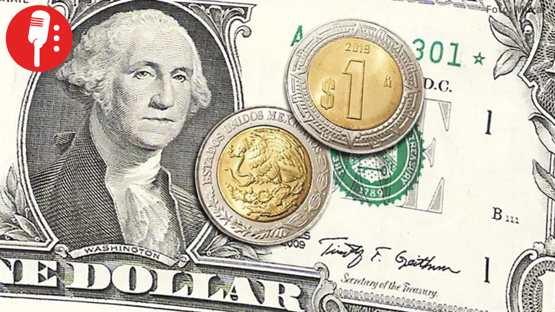 Peso mexicano toca nuevo mínimo frente al dólar: 16.98