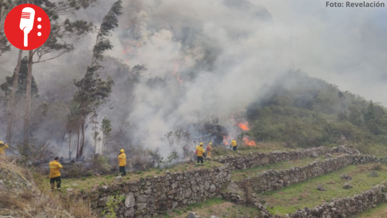 Incendio en Machu Picchu afecta bosque y obliga a suspender trenes turísticos