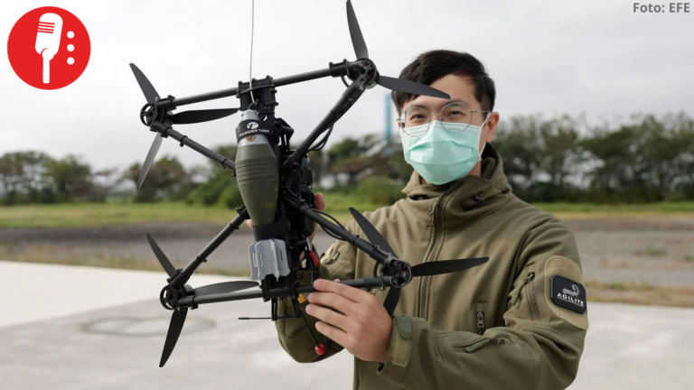Taiwán destina 7 mil 560 millones de dólares a la compra de drones militares