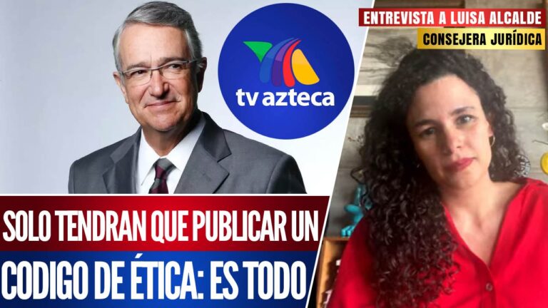 Entrevista | Luisa responde a Azteca y Salinas Pliego; no hay censura es ridículo, asegura