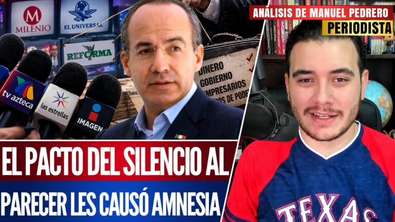 Análisis | El día que callaron todos los medios a billetazos con Calderón: Manuel Pedrero