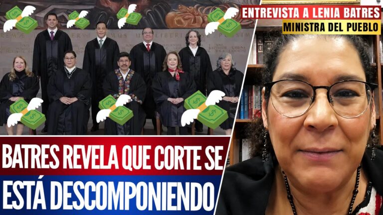 Entrevista | Lenia Batres denuncia complot en la Corte; Ministros quieren regresar a sus privilegios