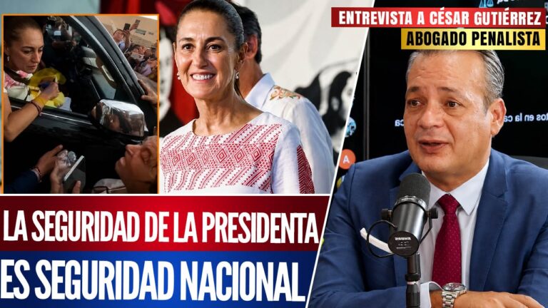 Entrevista | Fue un error; la presidenta debe tener seguridad en cualquier escenario: César Gutiérrez Priego