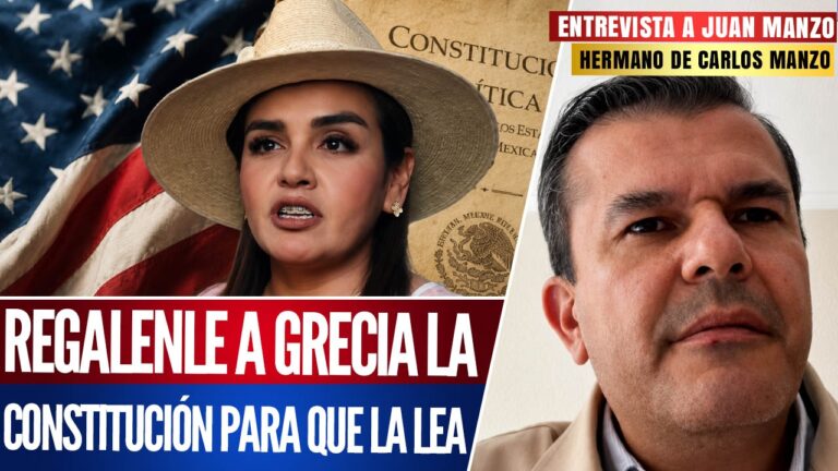 Entrevista | Grecia Quiroz amenaza con acusarnos con Estados Unidos; muy mal: Juan Manzo