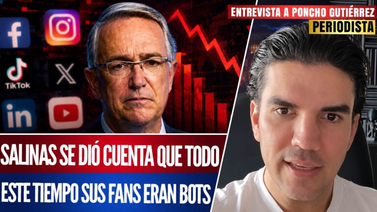 Entrevista | Se desploma Salinas Pliego en redes sociales tras destrucción de granjas de bots: Poncho Gutiérrez