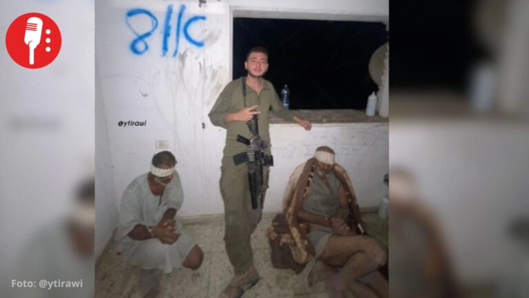 Fuerzas israelíes usaron a dos adultos mayores palestinos como escudos humanos en Gaza