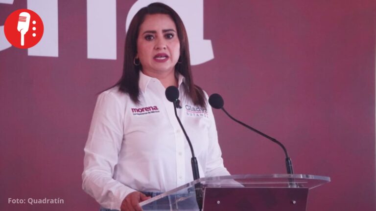 Gladyz Butanda respalda a Sheinbaum y defiende resultados de seguridad en Michoacán
