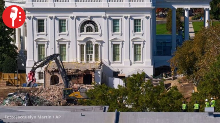 Trump va a gastar 900 mdd para renovar la Casa Blanca; no tiene permiso del Congreso
