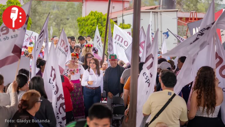 Gladyz Butanda llama en Capula a defender la transformación y respaldar a Sheinbaum