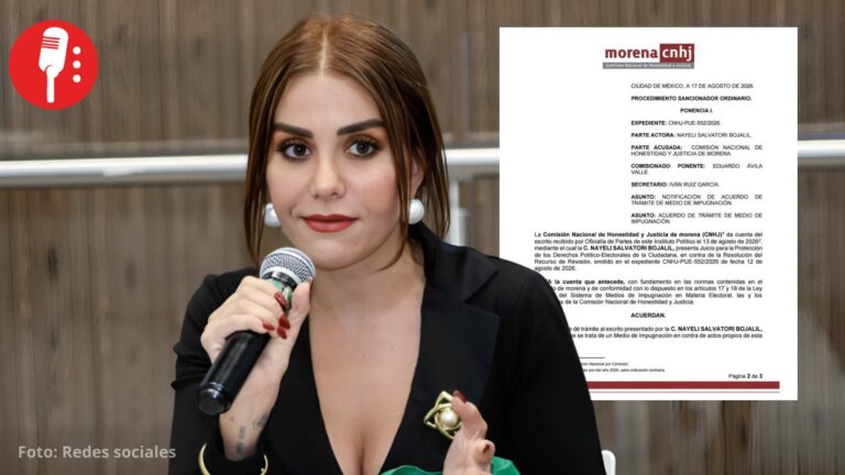 Nay Salvatori se rebela contra Morena y lleva al TEPJF su sanción por burlas a adultos mayores