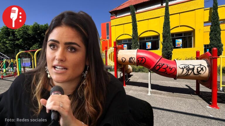 Alessandra Rojo acusa a Morena de vandalizar juegos en la Cuauhtémoc