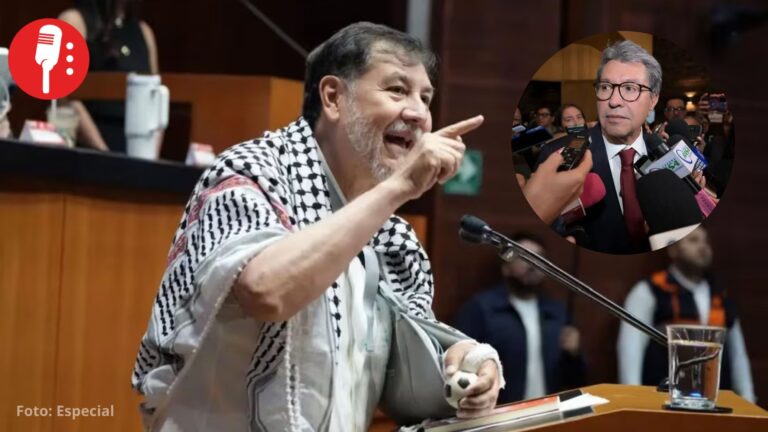 Noroña cuestiona a Monreal: “¿Cuándo le sugieres pedir licencia a Alejandro Moreno?”