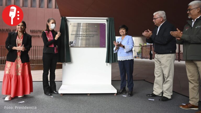 Sheinbaum inaugura nuevo Archivo General Agrario para resguardar la memoria de la propiedad social