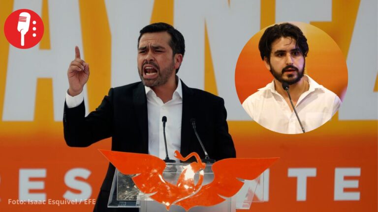 Máynez sale en defensa de Meza y también justifica el papel de García Luna