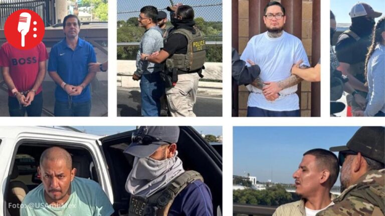 Estados Unidos entrega a México a 10 fugitivos buscados por secuestro y narcotráfico